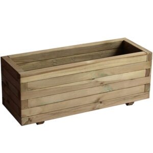 Jardinera Rectangular Madera