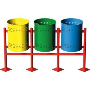 Papelera Triple Linear